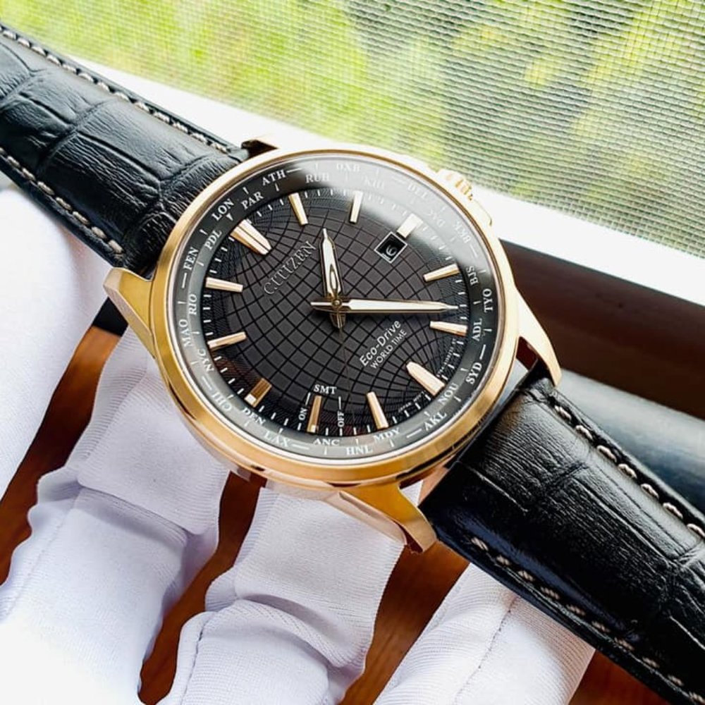 Citizen 41mm Rose Gold Caliber Watch! Stunning!